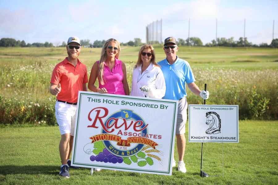 2019 Golf Outing participants from Rave Associates
